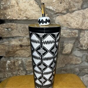 NWT Starbucks Shade Akanbi Berber Diamond Cold Cup 24oz 710ML LTD Edition